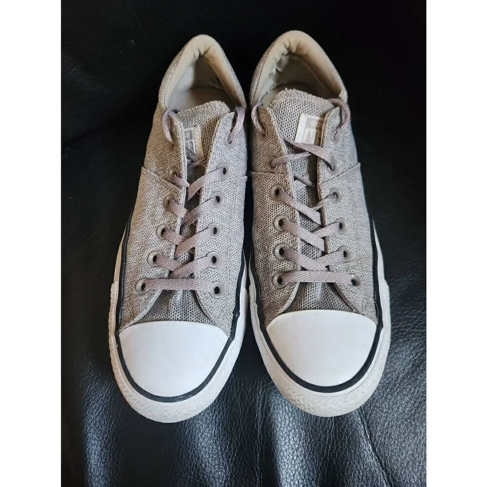Converse All Star 561763F Madison Ox Gray Low Top Shoes Sneakers woman's size 10 - Picture 1 of 12